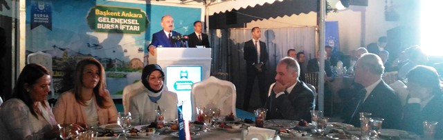 Geleneksel Bursa İftarı  Sn. Müezzinoğlu