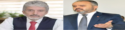 Başkanlar Mustafa Tuna ve Alinur Aktaş